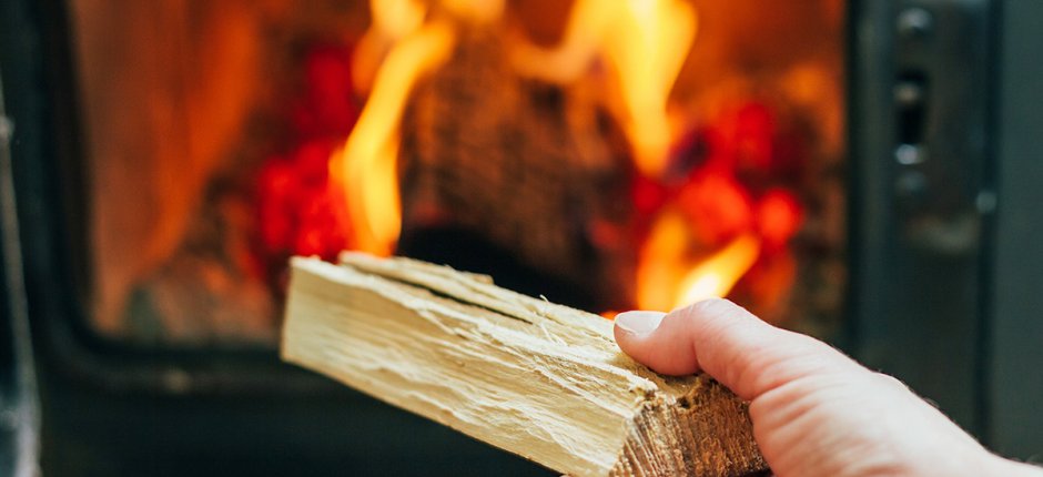 Tänd öppen spis