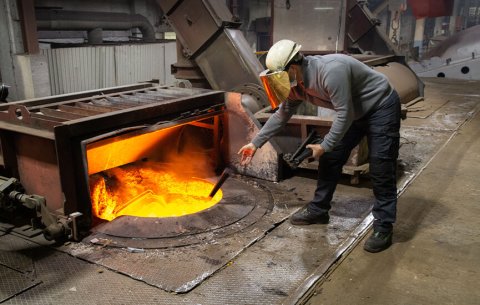 Gjuteriet vid Jøtul